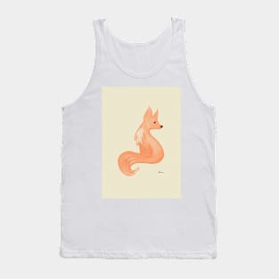 Watercolor Fox Tank Top